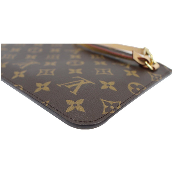 LV Pochette Neverfull MM Wristlet Pouch round corner