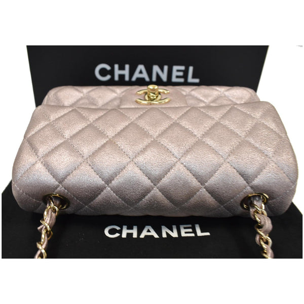 Chanel Mini Rectangular Flap Goatskin Leather Bag - preowned bag | DDH