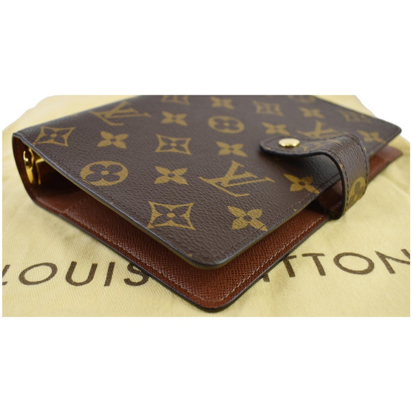 LOUIS VUITTON Agenda MM Monogram Canvas Planner Cover Brown