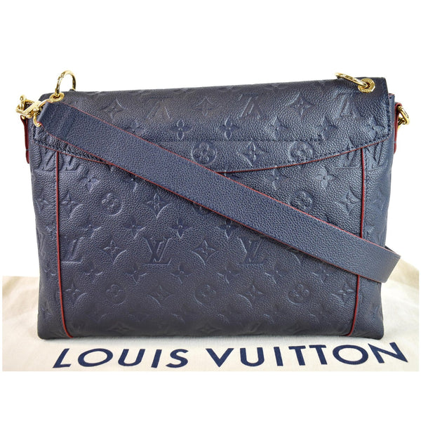 Louis Vuitton Blanche MM Empreinte Leather Shoulder Bag strap