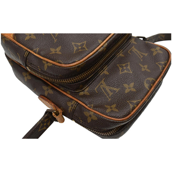 LOUIS VUITTON Amazone Monogram Canvas Crossbody Bag Brown