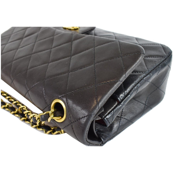 Chanel Vintage Double Flap closure Lambskin Bag