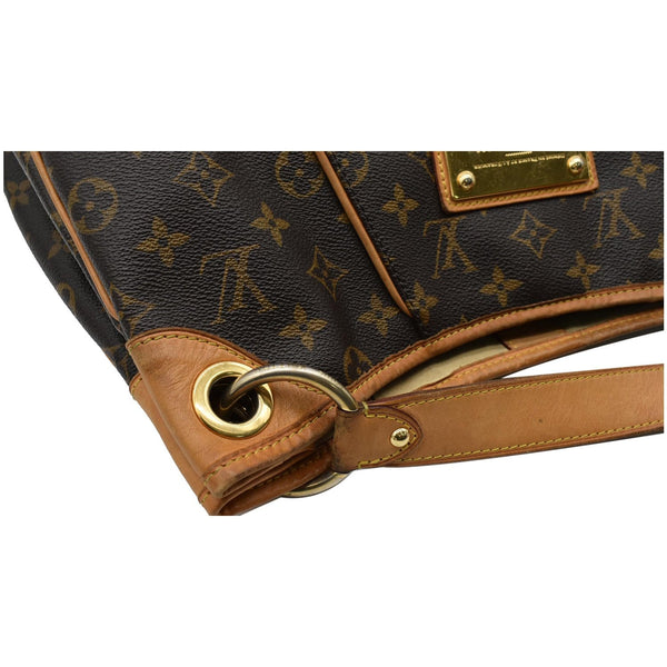 LOUIS VUITTON Galliera PM Monogram Canvas Hobo Shoulder Bag Brown