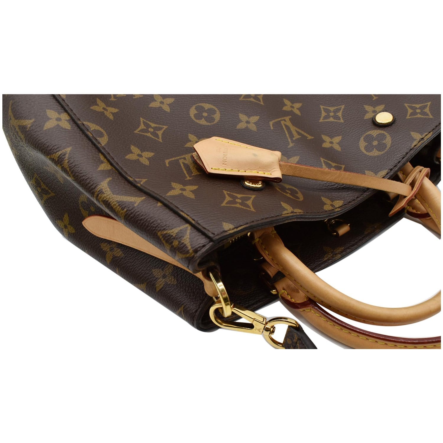 Louis Vuitton Monogram Montaigne BB - Brown Handle Bags, Handbags -  LOU806869