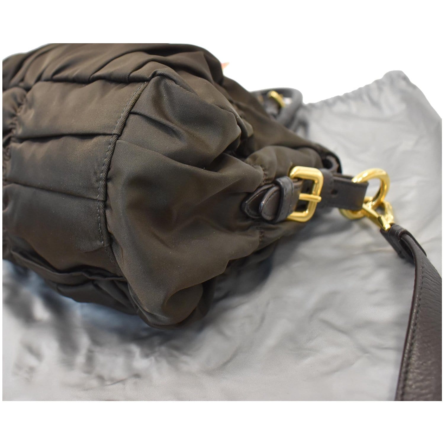 Prada Tessutogaufre Nylon Shoulder Bag