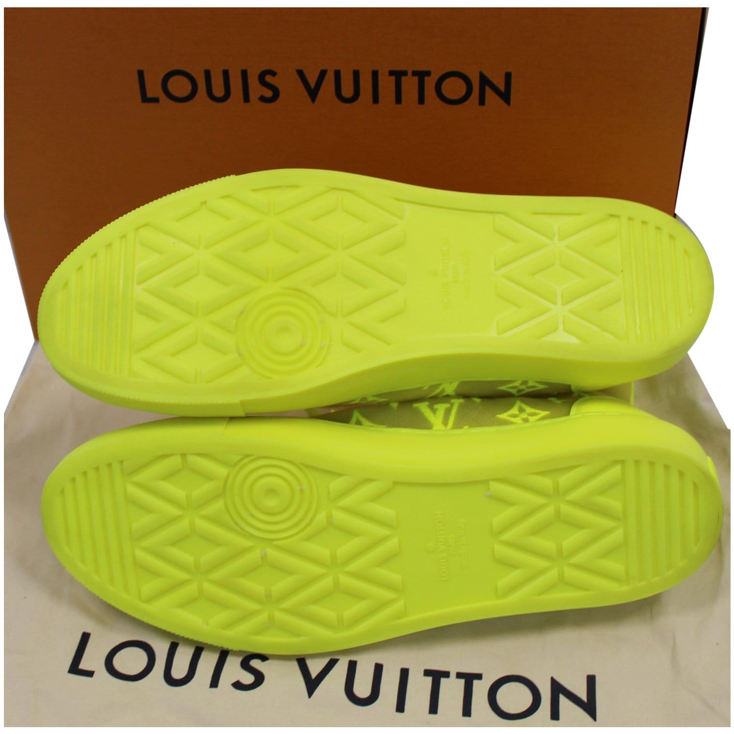 Buy [Used] LOUIS VUITTON LV Tattoo Line High Cut Sneakers Mesh Yellow  1A5S1K from Japan - Buy authentic Plus exclusive items from Japan