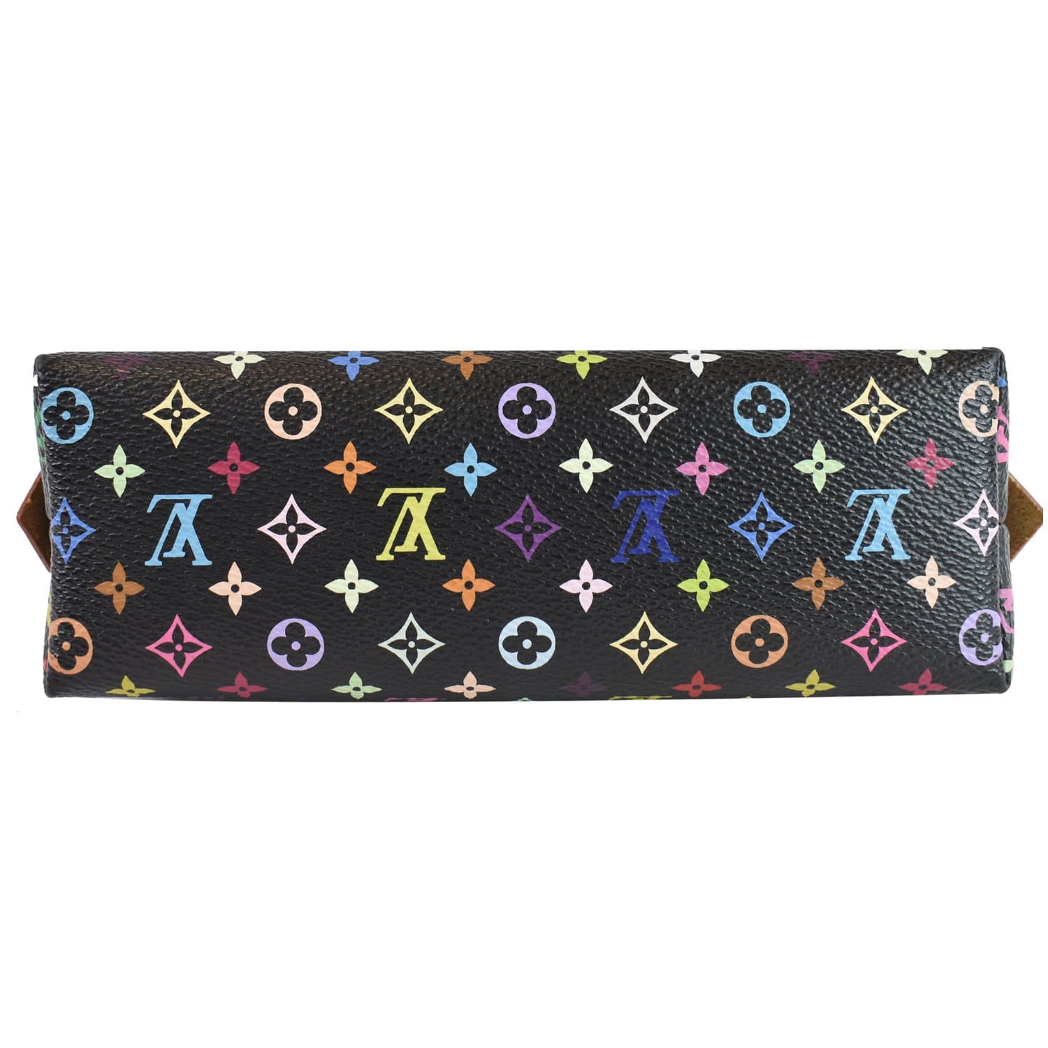 Louis Vuitton Black Monogram Multicolor Pochette Accessories with