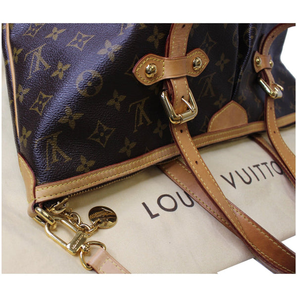 LOUIS VUITTON Palermo GM Monogram Canvas Tote Shoulder Bag Brown
