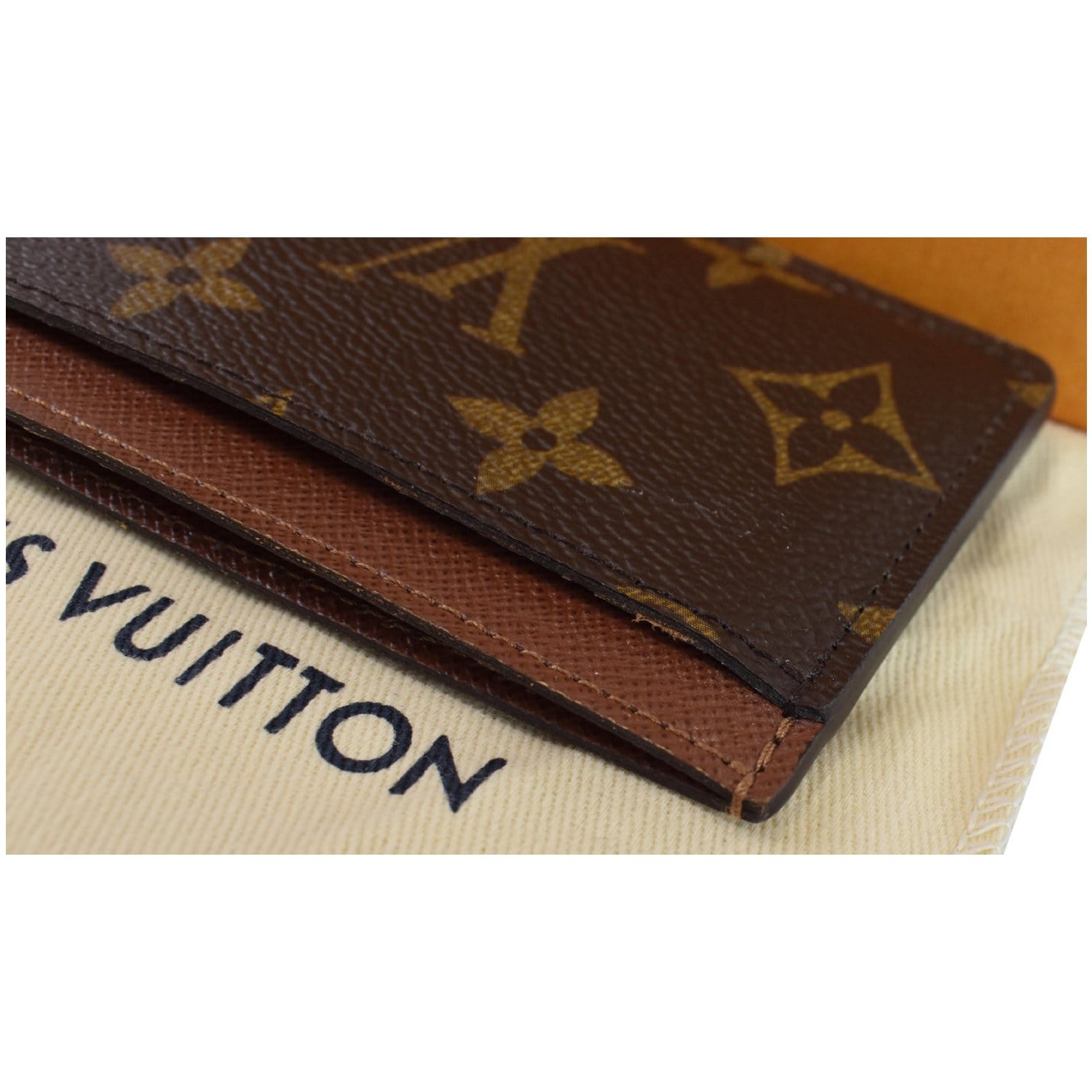 Louis Vuitton Monogram Unisex Canvas Card Holders (M01199)