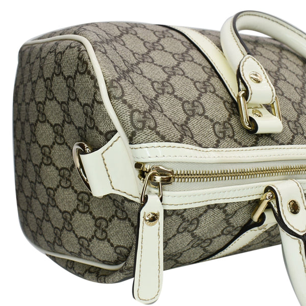 GUCCI GG Plus Joy Monogram Canvas Boston Bag Beige 193603