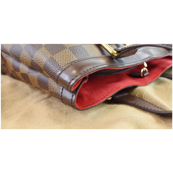 LOUIS VUITTON Hampstead PM Damier Ebene Shoulder Bag Brown