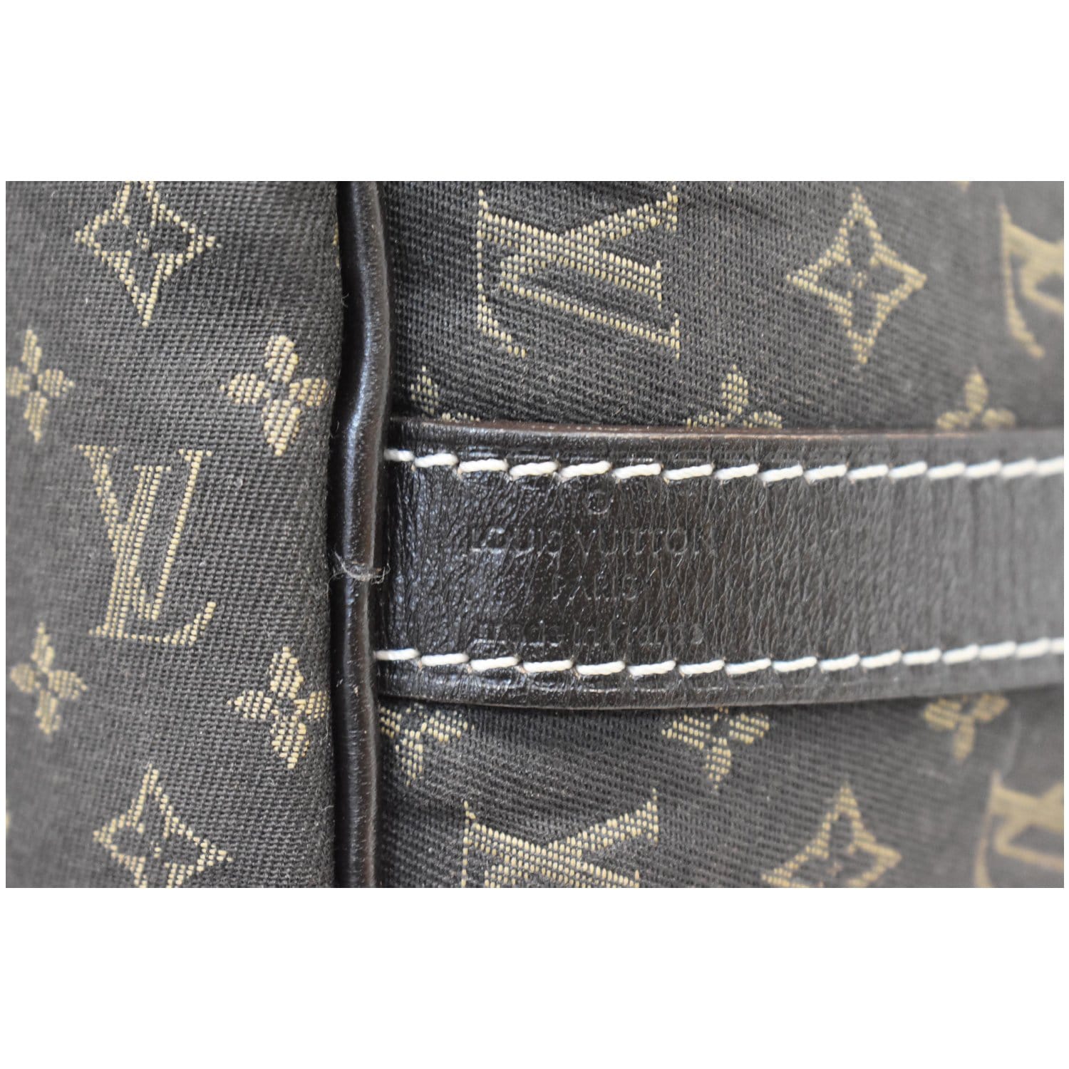 Louis Vuitton Brown Mini Lin Speedy 30 – FashionsZila
