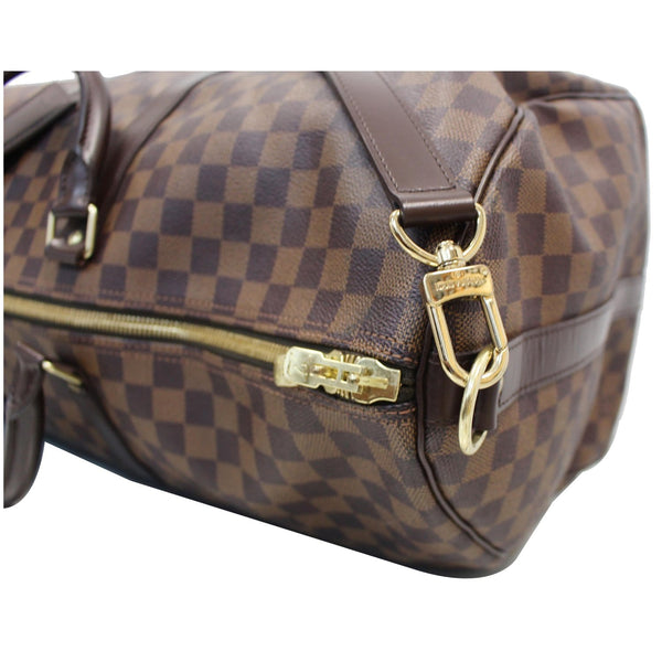 Louis Vuitton Keepall Bandouliere 55 Damier Ebene Bag Zip