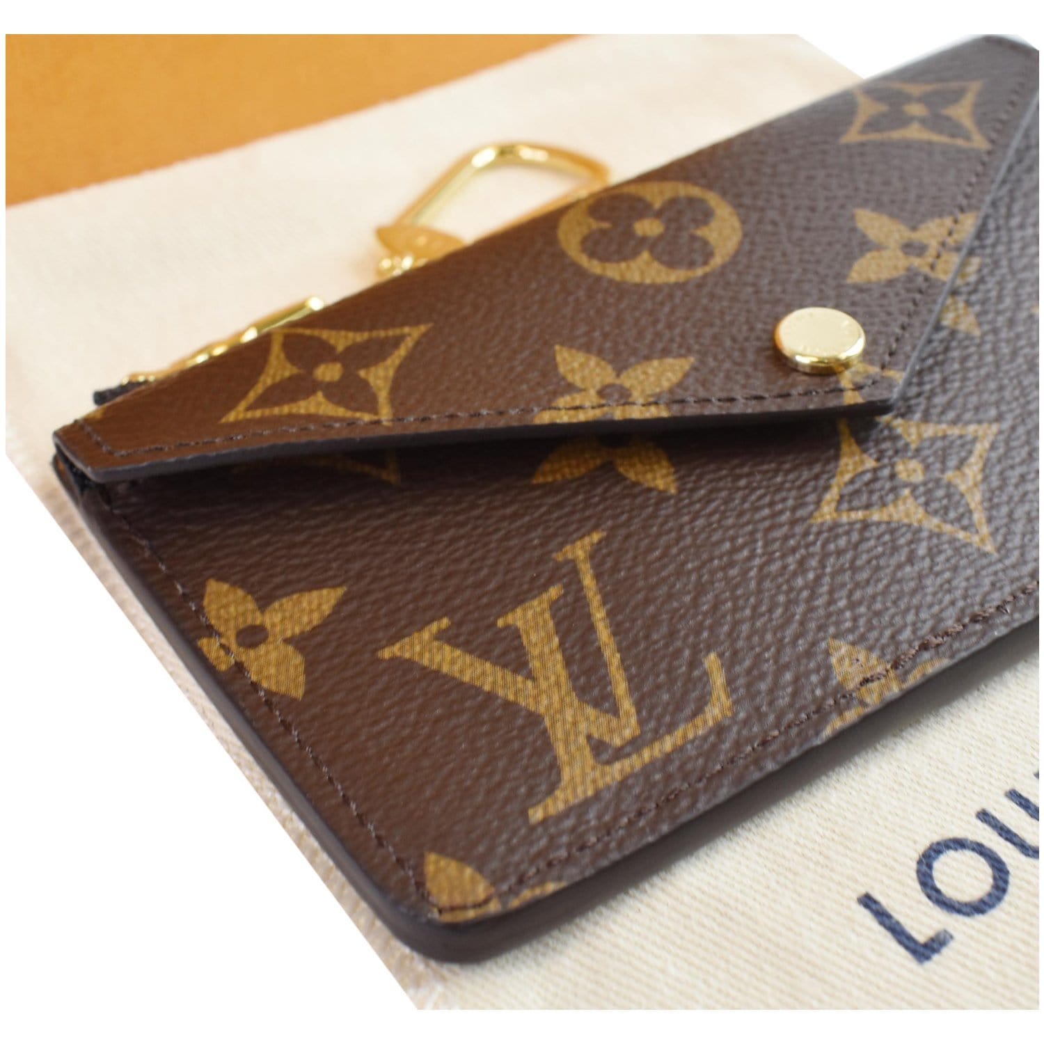 Louis Vuitton Card Holder Recto Verso Brown