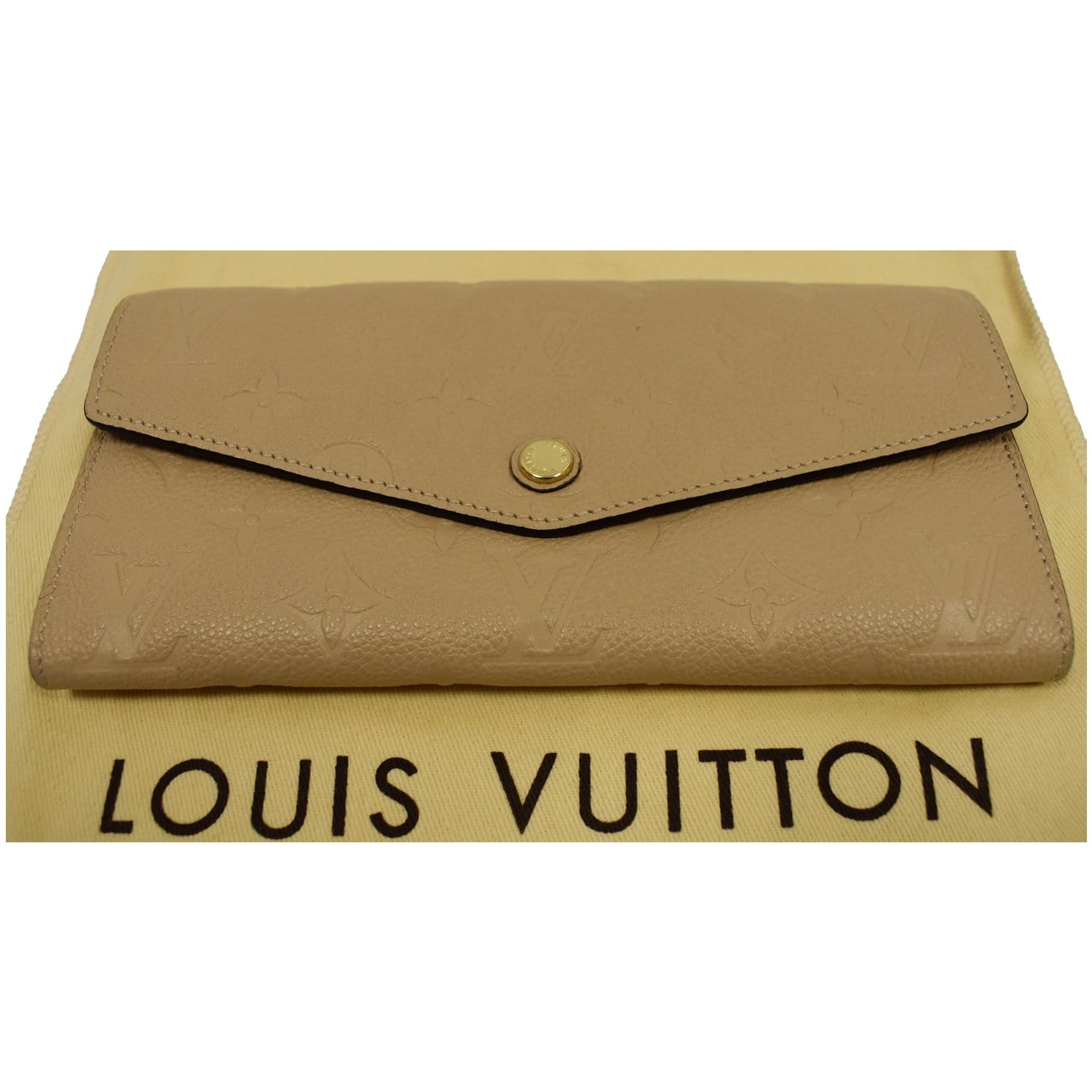 Louis Vuitton Flamme Monogram Empreinte Curieuse Wallet