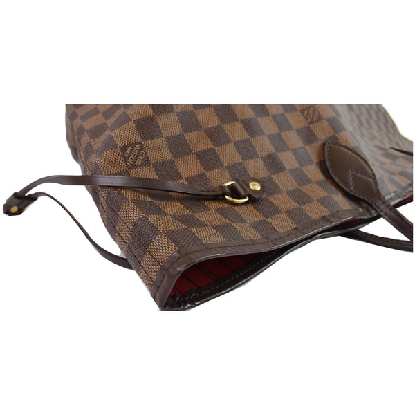 LOUIS VUITTON Neverfull GM Damier Ebene Shoulder Bag Brown