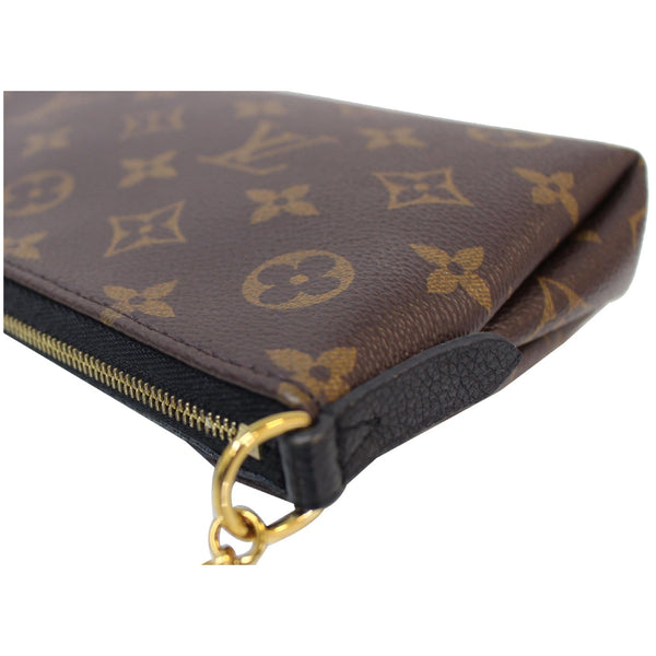 Louis Vuitton Pallas Monogram Canvas Zipper Bag