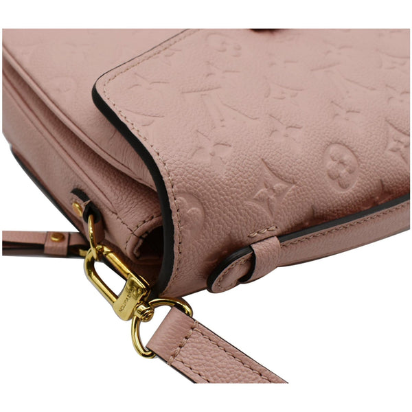LOUIS VUITTON Metis Pochette Empreinte Leather Crossbody Bag Rose Poudre