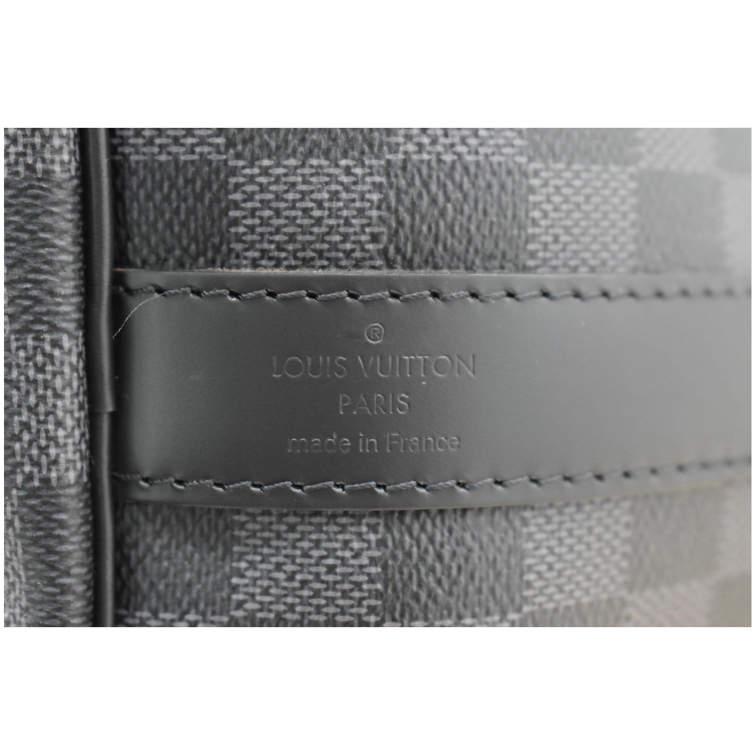 Louis Vuitton Damier Graphite Keepall Bandoulière 55 For Sale at