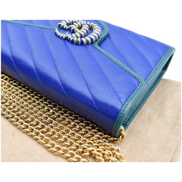 Gucci GG Marmont Mini Matelasse Leather Chain Wallet bag