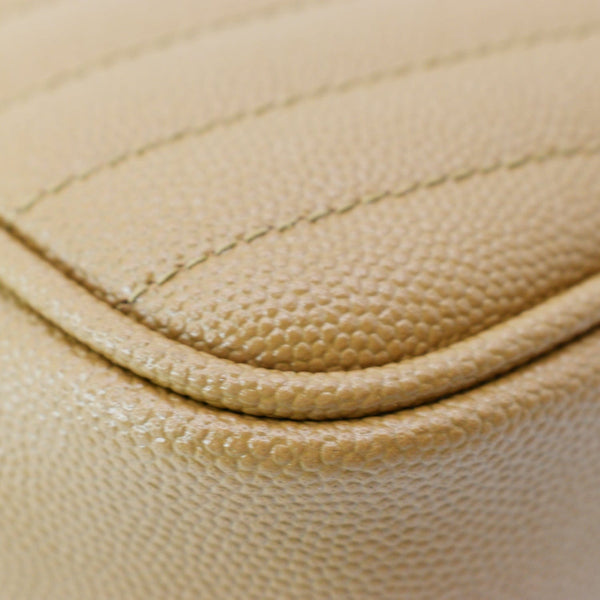 Yves Saint Laurent Mini Lou Grain De Poudre Camera Bag