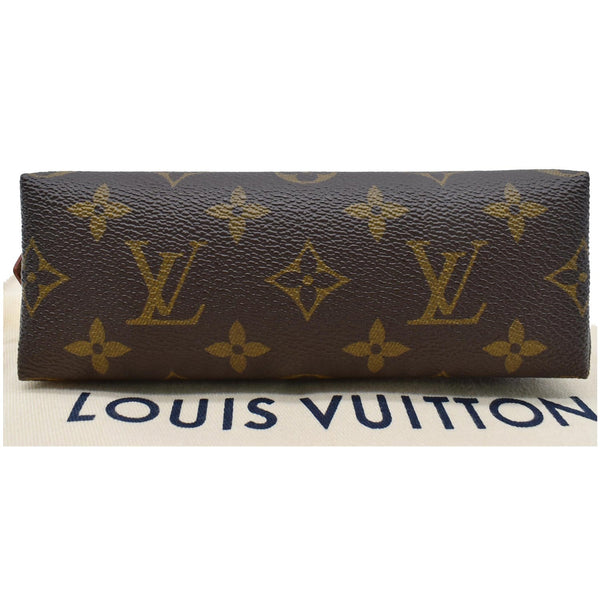 LOUIS VUITTON Monogram Canvas Cosmetic Pouch Brown