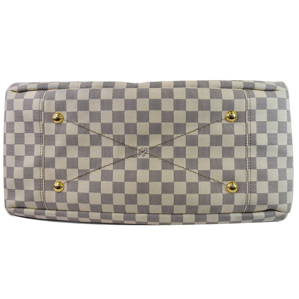 Louis Vuitton Artsy MM Damier Azur Shoulder Bag Women - bottom side preview