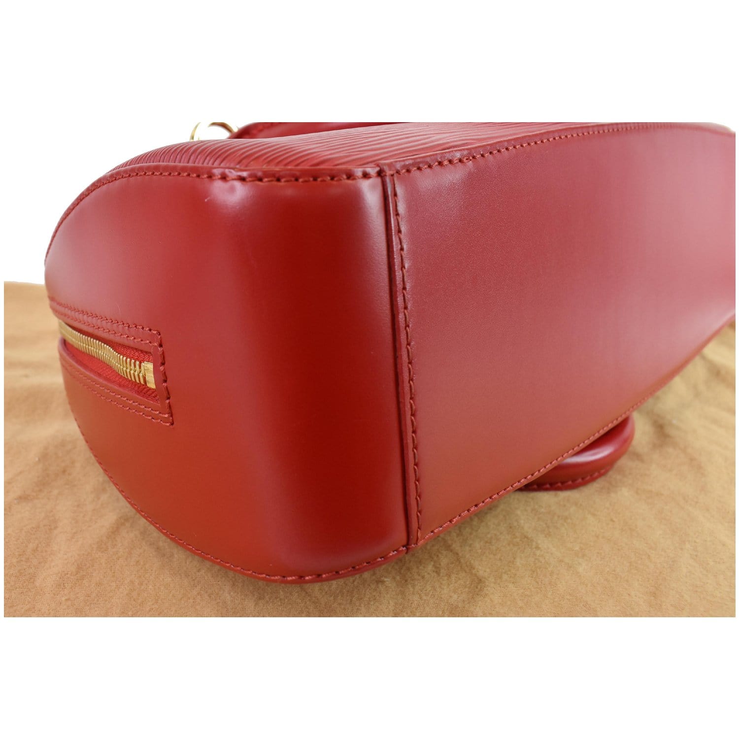 Louis Vuitton Louis Vuitton Jasmin Red Epi Leather Hand Bag