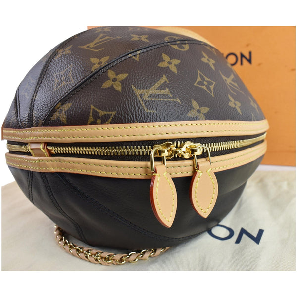 LOUIS VUITTON LV Egg Souple Monogram Canvas 2way Shoulder Bag Brown