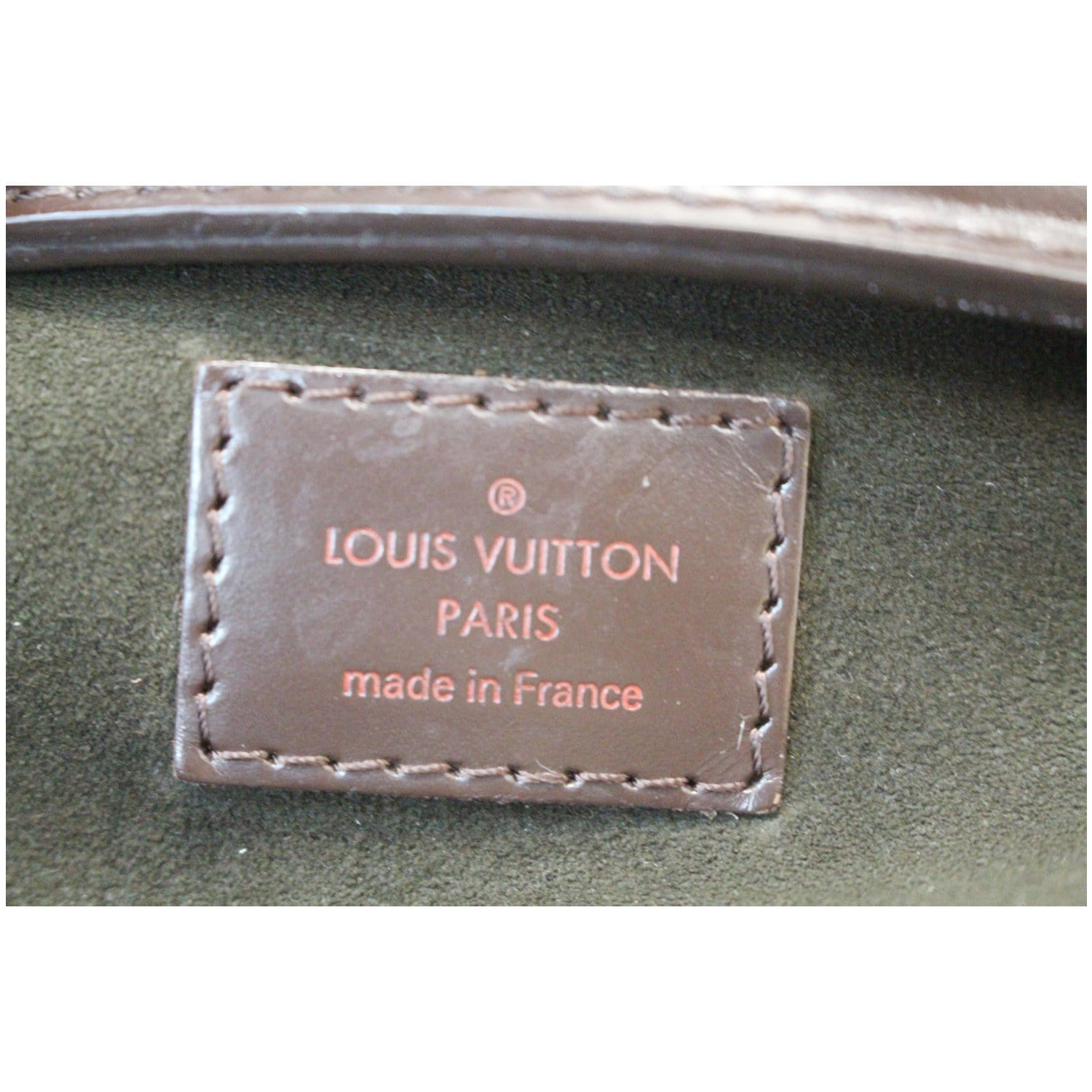 LOUIS VUITTON Damier Ebene Porto Bellow GM Shoulder Bag N41185 LV Auth  bs5944