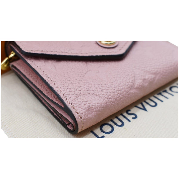 LOUIS VUITTON Zoe Compact Monogram Empreinte Wallet Rose Poudre