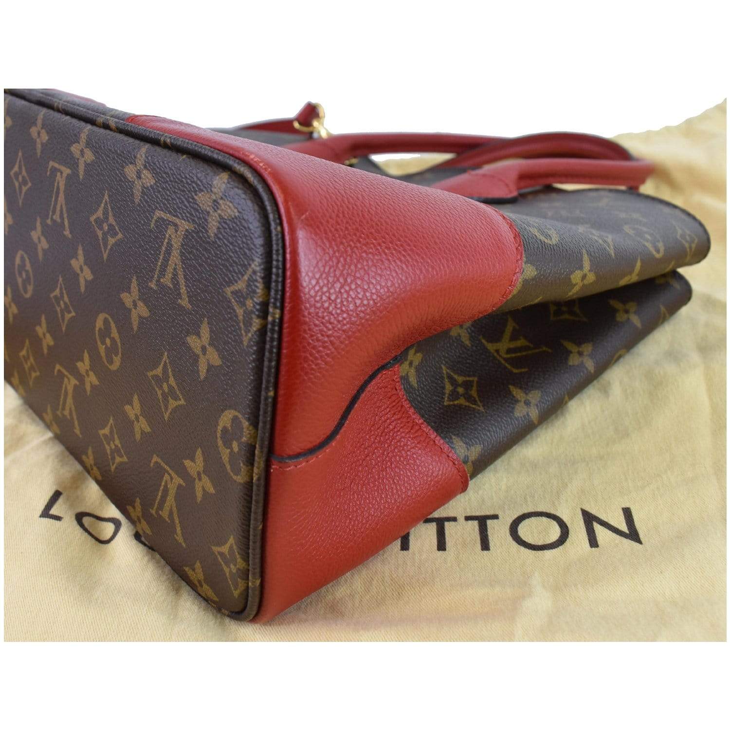 Flandrin bag in brown monogram canvas Louis Vuitton - Second Hand