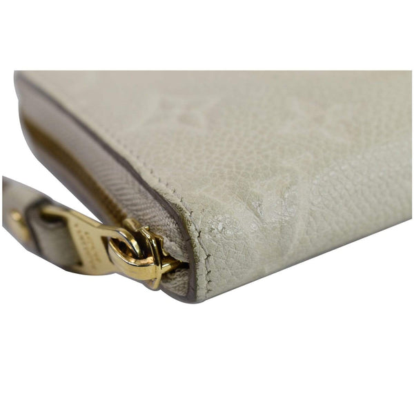 LOUIS VUITTON Empreinte Portefeuille Secret Wallet White