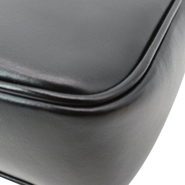 YVES SAINT LAURENT Lou Camera Leopard-Print Leather Crossbody Bag Black