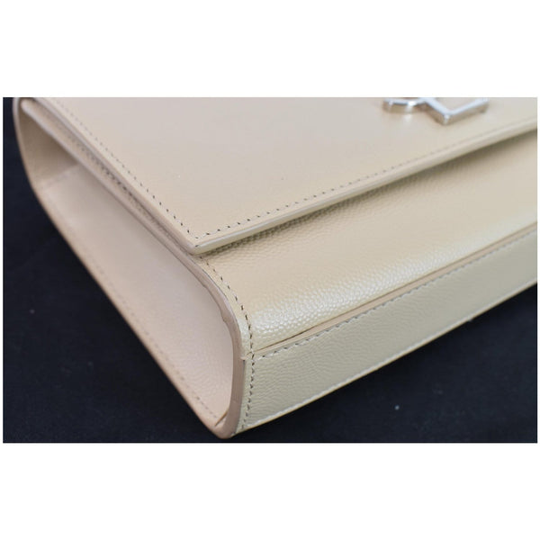 YVES SAINT LAURENT Kate Medium Leather Crossbody Bag Beige