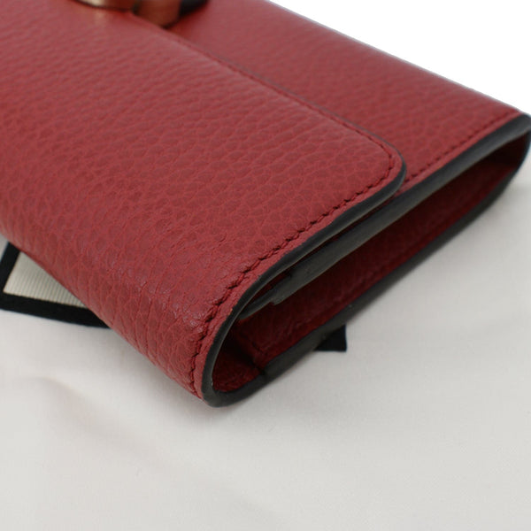 Gucci GG Interlocking Continental Leather Wallet - DDH