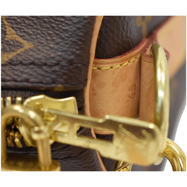 Louis Vuitton Keepall 45 Bandouliere Monogram Canvas Bag - padlock bag