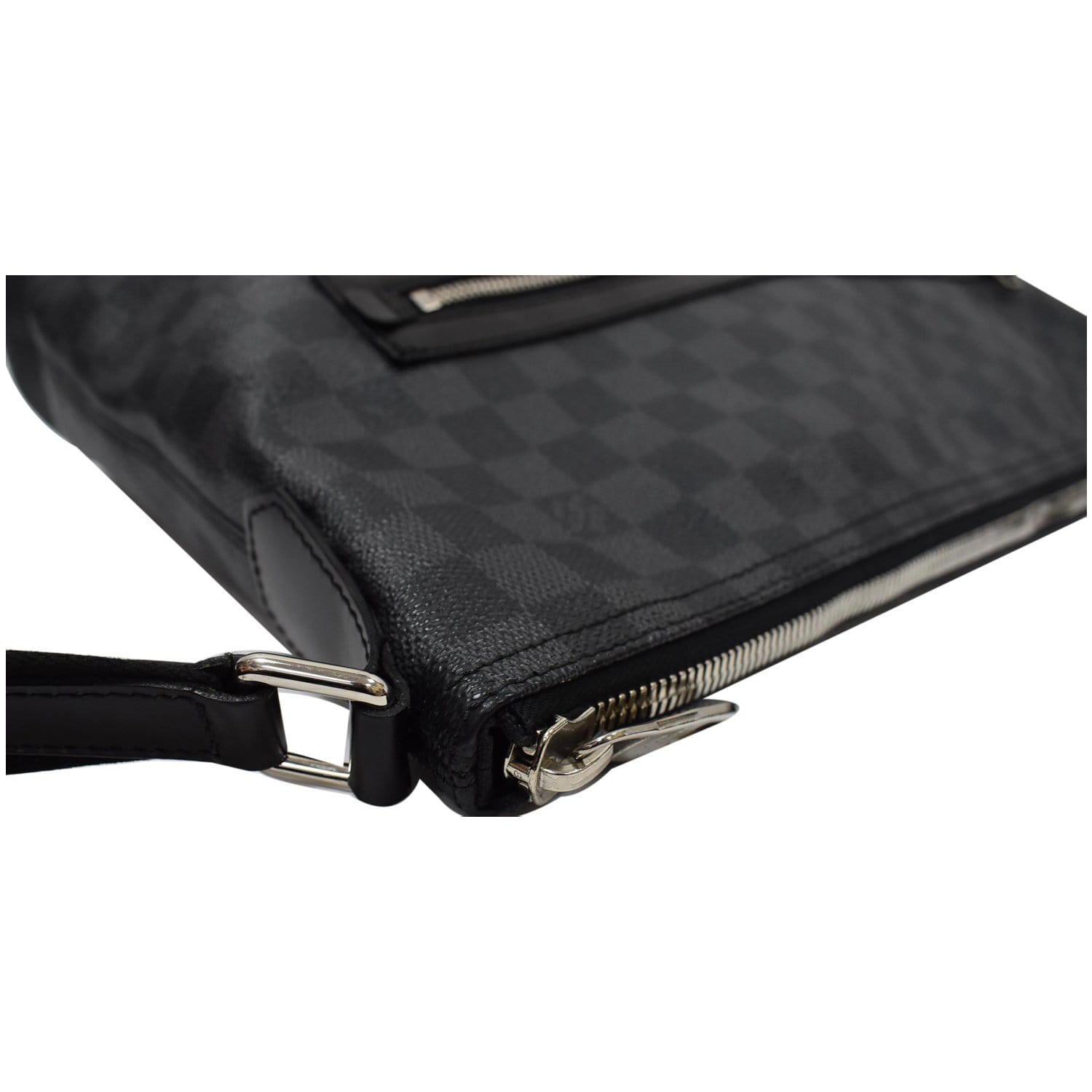 Mick MM, Used & Preloved Louis Vuitton Messenger Bag, LXR USA, Black