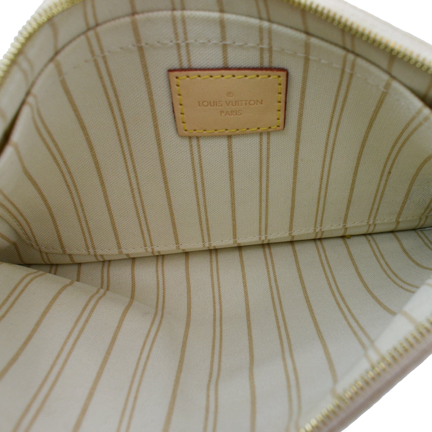 Louis Vuitton LV Accessory pouch Neverful Pouch White Damier Azur 2314330 –  Furius