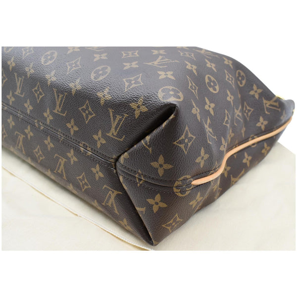 LOUIS VUITTON Sully MM Monogram Canvas Shoulder Bag Brown