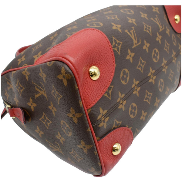 LOUIS VUITTON Retiro NM Monogram Canvas 2Way Shoulder Bag Red