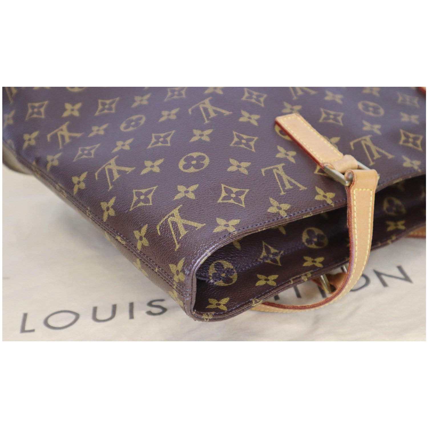 Cra-wallonieShops, Louis Vuitton Monogram Luco Tote Bag Hand Bag Brown  M51155