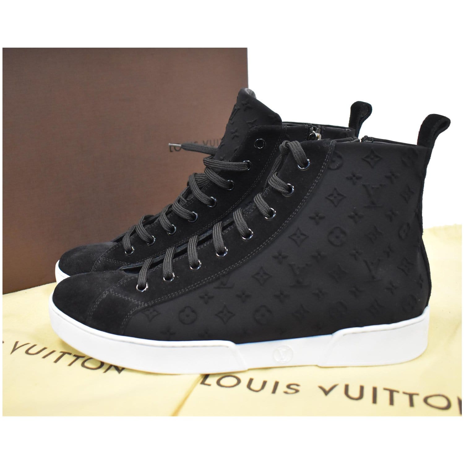 Louis Vuitton High Top Sneakers Women - For Sale on 1stDibs