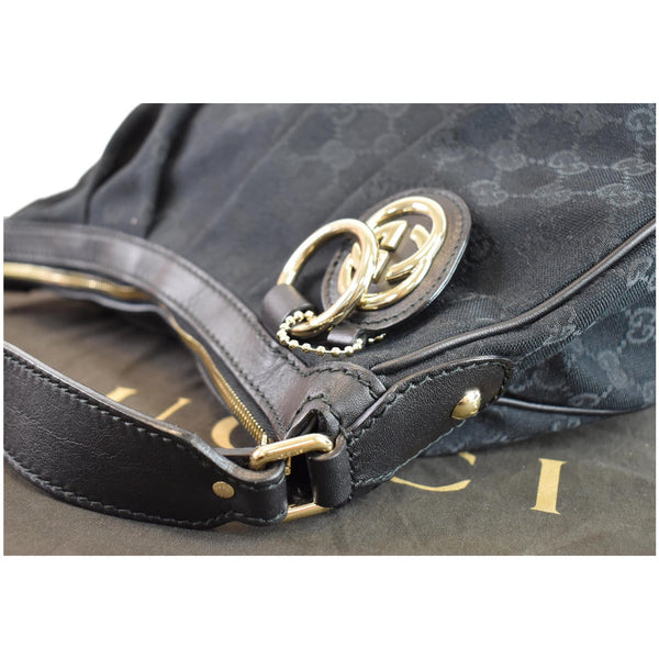 Gucci Medium Sukey GG Canvas handbag corner preview