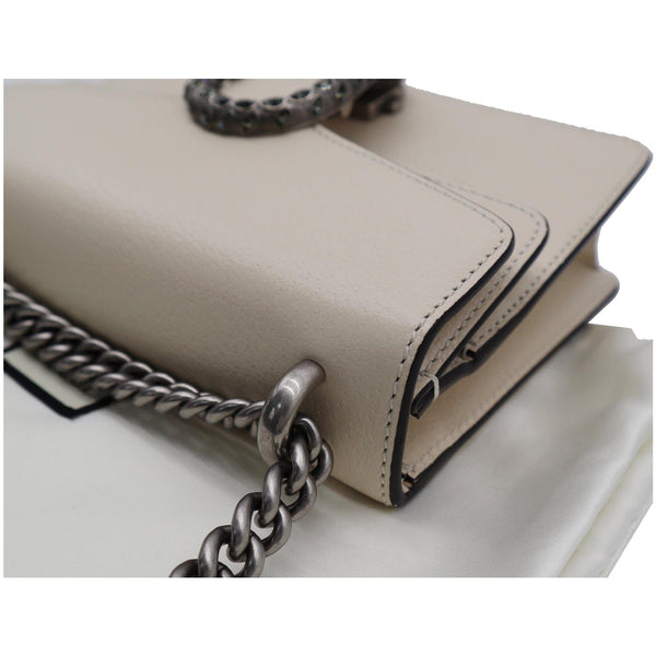 Used Gucci Dionysus Mini Leather Crossbody Bag Cream - DDH