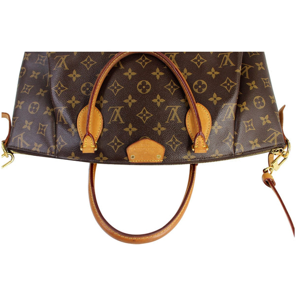 Louis Vuitton Turenne GM Monogram Canvas 2Way Tote Bag - top leather handles