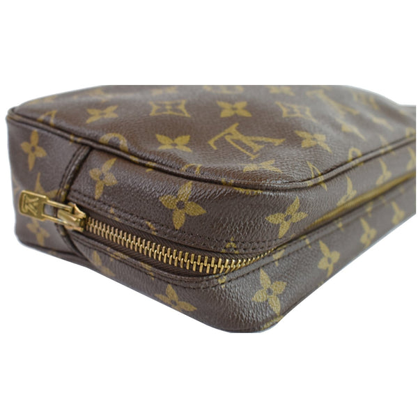 LOUIS VUITTON Trousse Toilette 23 Monogram Canvas Cosmetic Pouch Brown