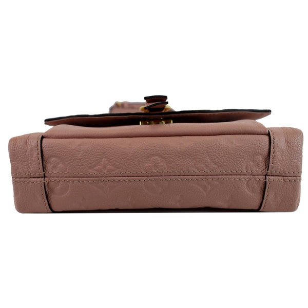 LOUIS VUITTON Blanche BB Empreinte Leather Shoulder Bag Rose Poudre