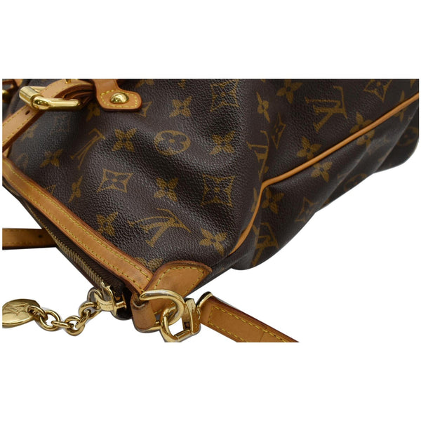 LOUIS VUITTON Palermo GM Monogram Canvas Tote Bag Brown