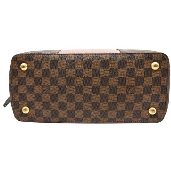 LOUIS VUITTON Jersey Damier Ebene Shoulder Bag Magnolia